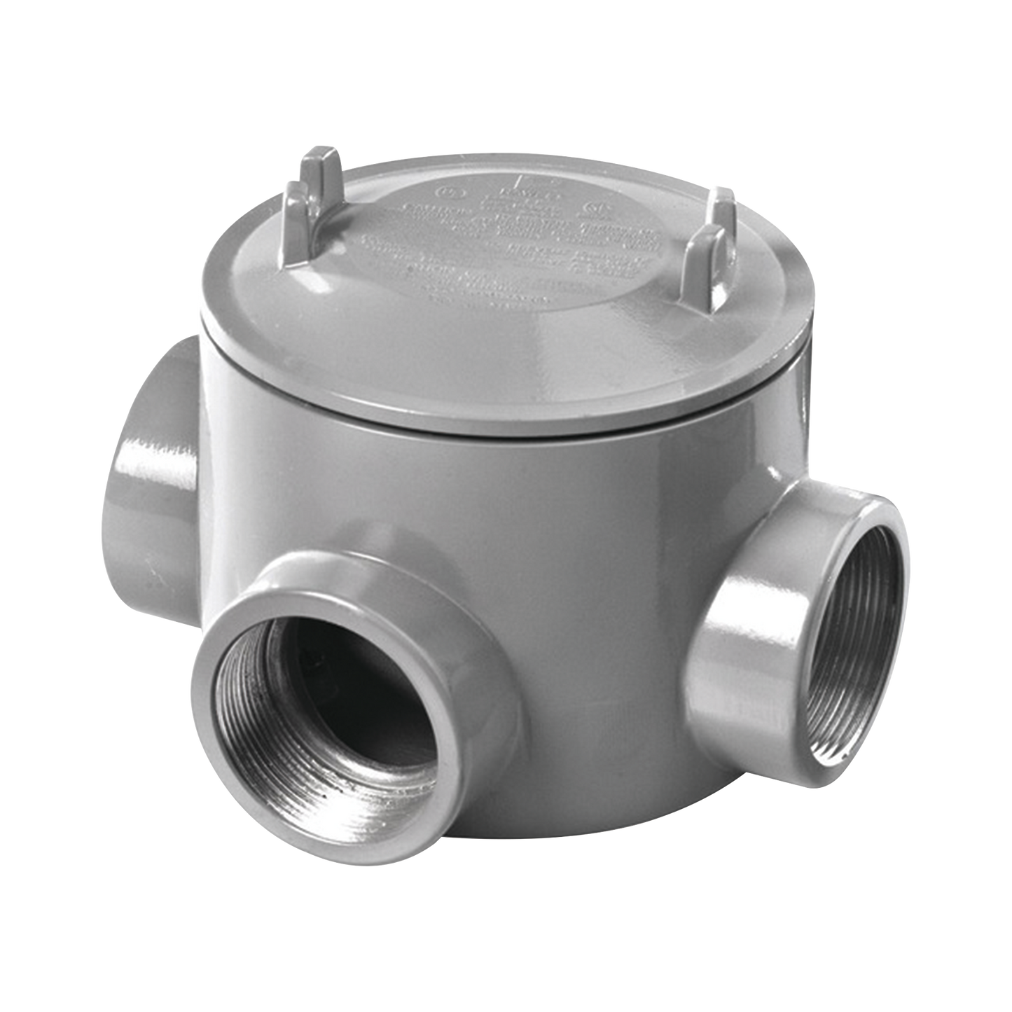 GRT-0442|Caja con Tapa Tipo GRT de 3/4" (19 mm) / Caja a Prueba de Explosión / Para Áreas Peligrosas con Tapa / Libre de Cobre.