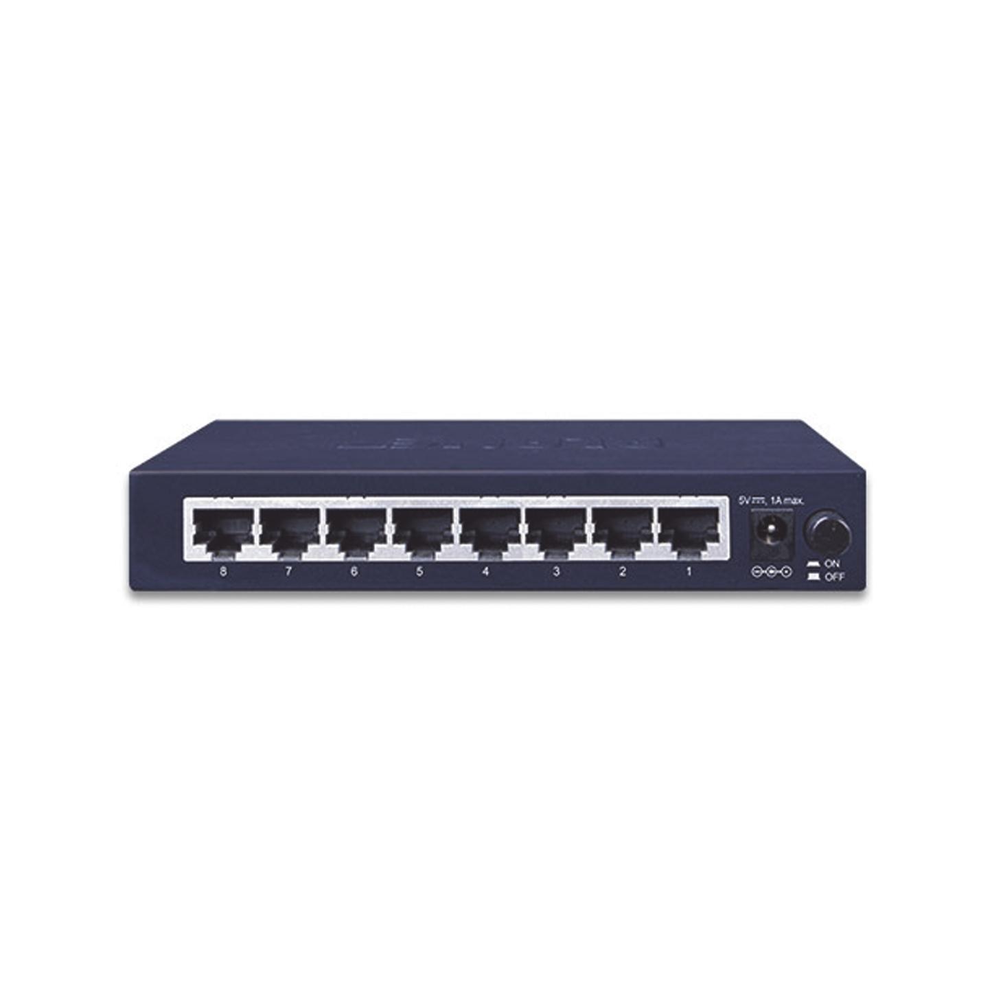 GSD-803|Switch de Escritorio No Administrable, 8 Puertos Gigabit 10/100/1000 Mbps, Tecnología de Ahorro de Energía de Hasta un 40%