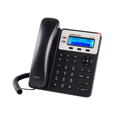 GXP-1625|Tel?®fono IP SMB de 2 L?¡neas con 3 teclas de funci??n programables y conferencia de 3 v?¡as. PoE