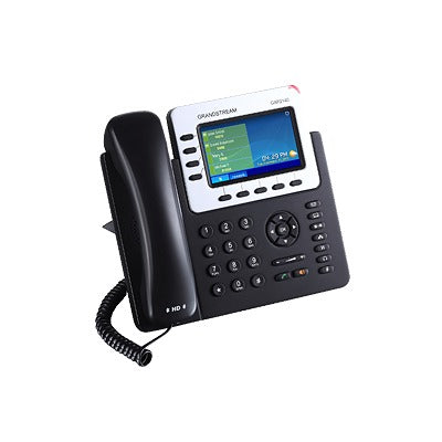 GXP-2140|Tel?®fono IP Empresarial para 4 l?¡neas. Puede agregar hasta 160 BLF (teclas de marcaci??n r?ípida) con cuatro GXP2200EXT