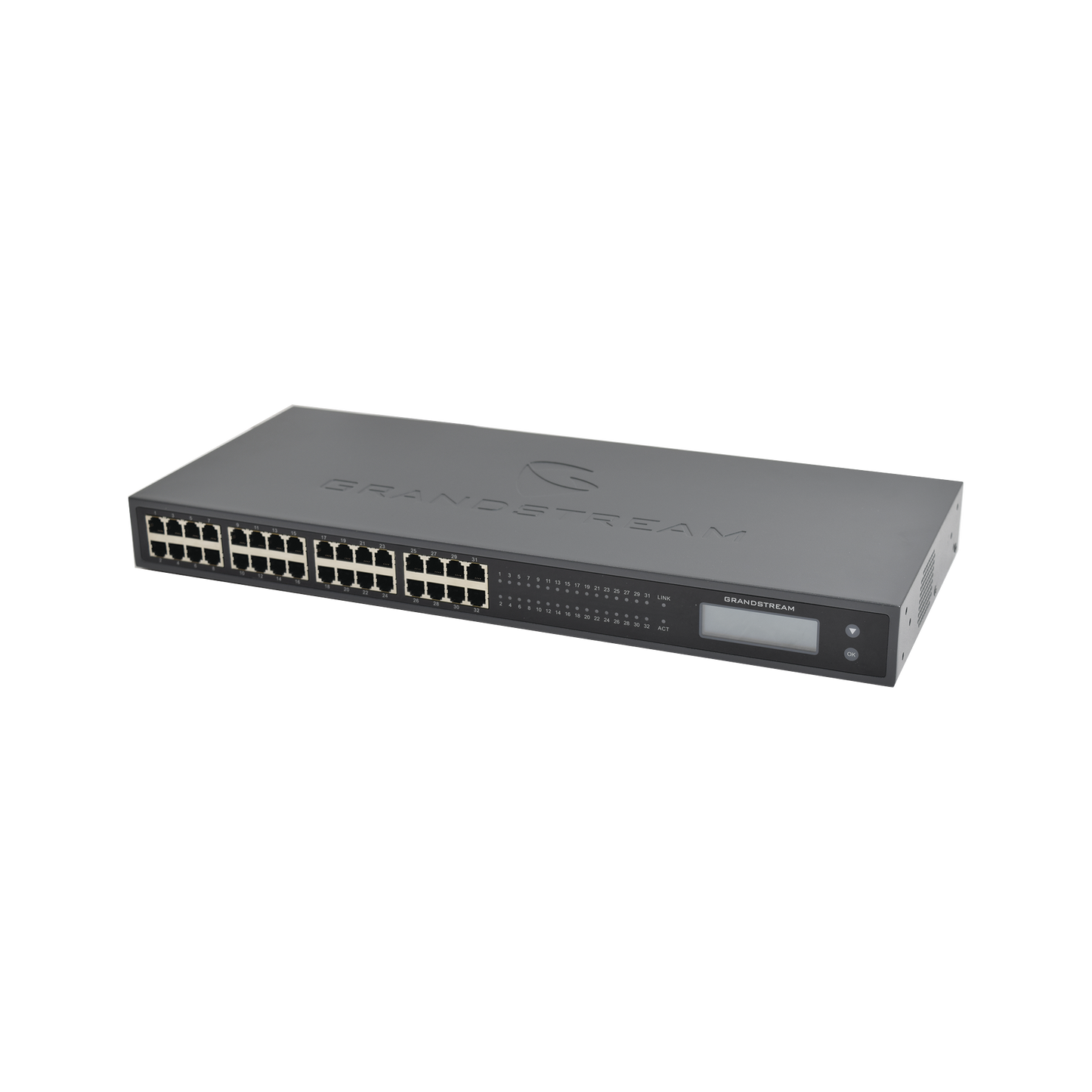 GXW4232V2|Adaptador VoIP GrandStream de 32 FXS 2 puertos telco 50 pins p/montaje en rack