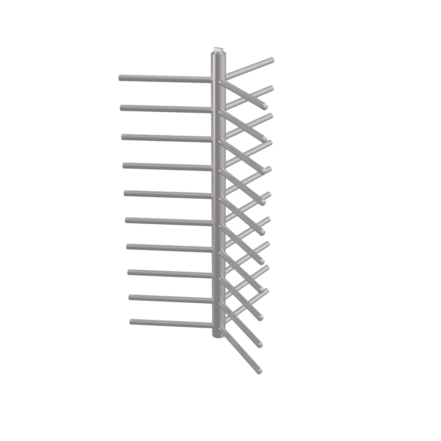 H44X0-POLE/DM60|Eje Central de Refacción para Torniquete Hikvision de Cuerpo Completo DS-K3H4410 (Sencillo 1 Carril) / Acero Inoxidable