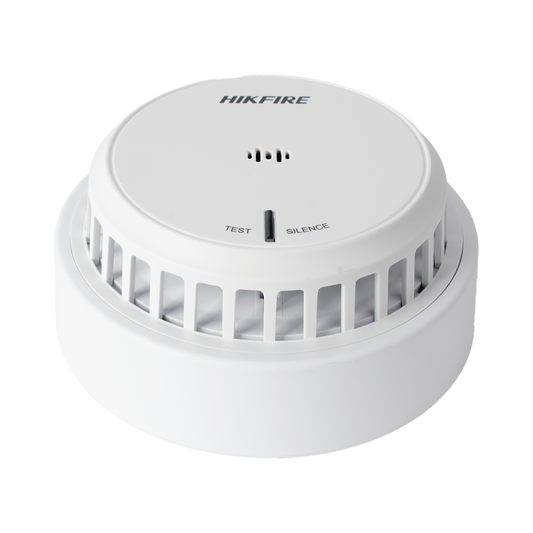 HF-S2E|(HikFire) Detector de Humo Óptico Hikvision / Tecnología Avanzada de Detección de Incendios / Alarma Temprana y Fiabilidad Certificada
