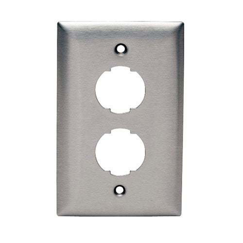 HISF12|PLACA HI-IMPACT 1 ACERO 1G 2 PUERTOS