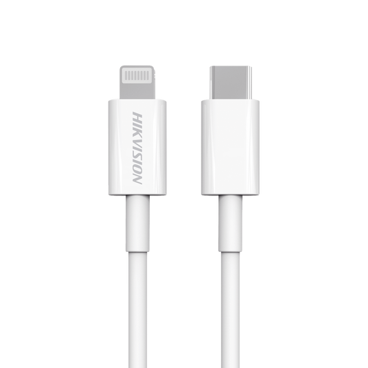 HS-HUB-CBC2L|Cable USB-C a Lightning / MFi Certificado / 1 Metro / Ideal para iPhone, iPad y iPod / Carga Rápida 3 Amp / Carga y Sincronización de Datos / 480 Mbps /  60 Watts