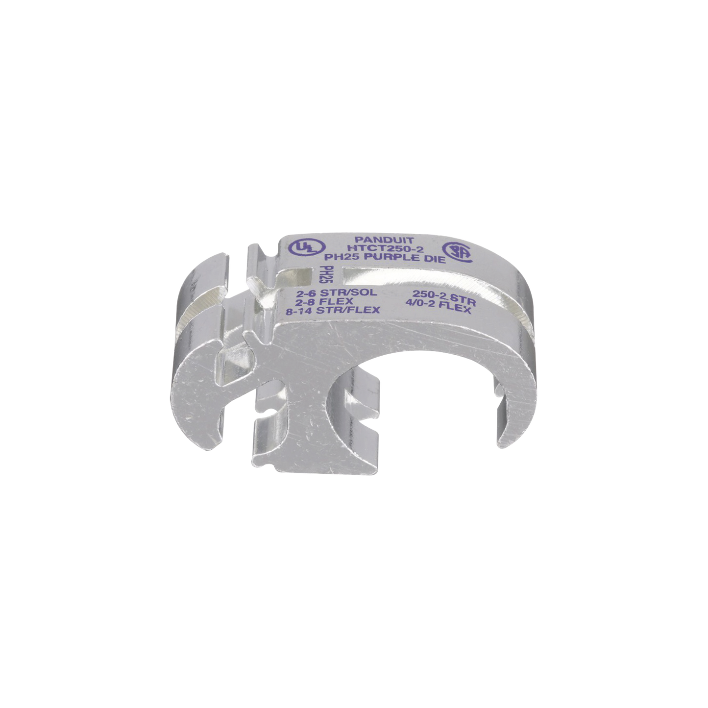 HTCT250-2-1|Conector de Compresión para Hacer Derivaciones de Cables, Espacios de 250 Kcmil a 2 AWG, 2 a 6 AWG, y 8 a 4 AWG