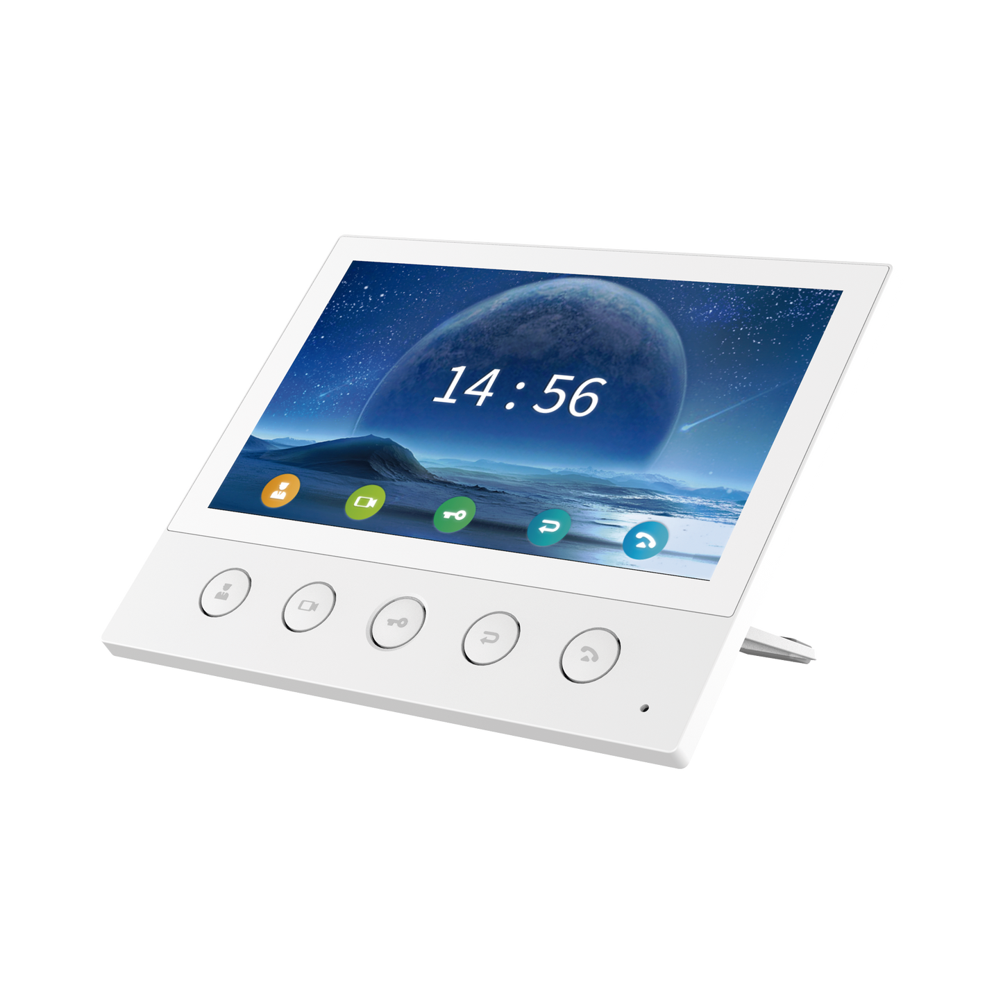 I53W|Monitor IP/SIP para interior, Wi-Fi, pantalla t?íctil de 7", audio de 2 v?¡as, PoE, 8 interfaces de entrada de alarma.