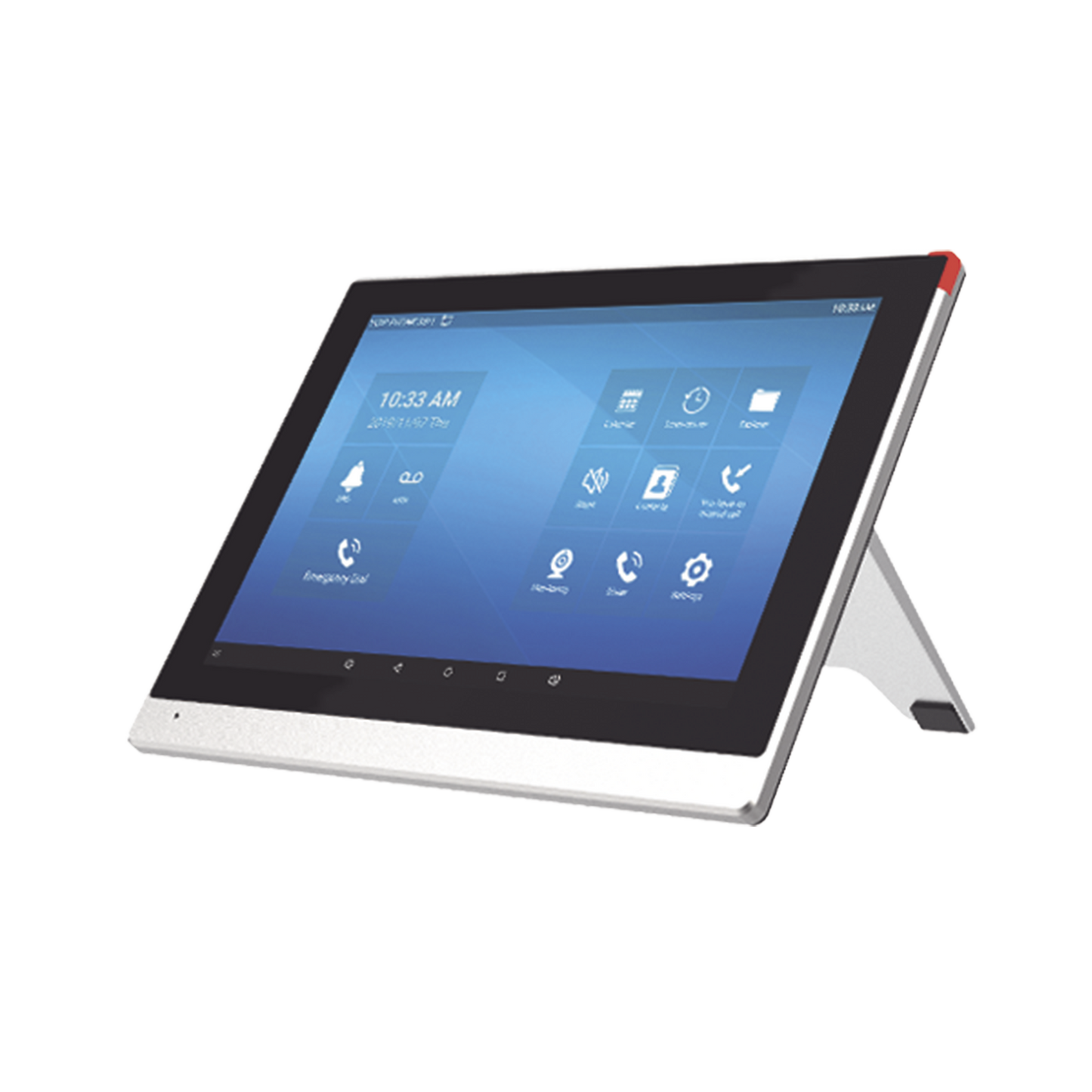 I56A|Monitor IP/SIP para interior con Android, Wi-Fi, pantalla t?íctil de 10.1", audio de 2 v?¡as, PoE, 8 interfaces de entrada de alarma.