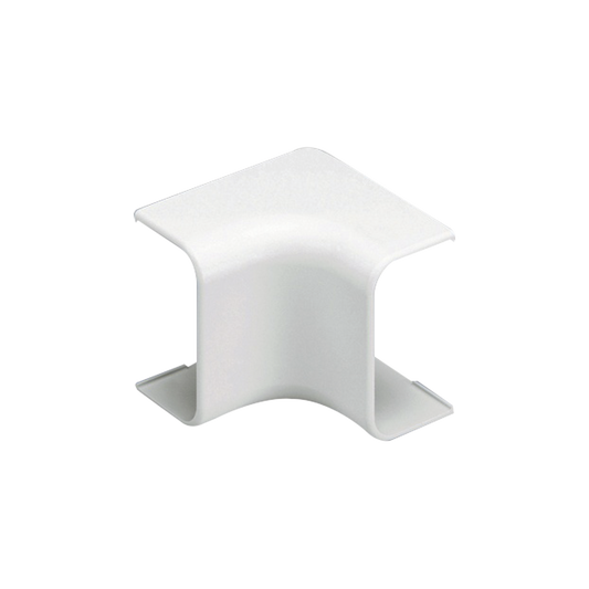 ICF5IW-E|Esquinero interior, para uso con canaleta LD5, material ABS, Color Blanco Mate