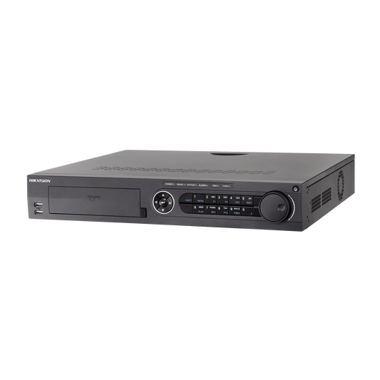 IDS-7332HQHI-M4/S(S)|DVR 32 Canales TurboHD + 16 Canales IP / 3K Lite / 5 Megapixel Lite / 4 Bahías de Disco Duro / Audio por Coaxitron / AcuSense / POS / Videoanalisis / 16 Entradas y 4 salidas de Alarma