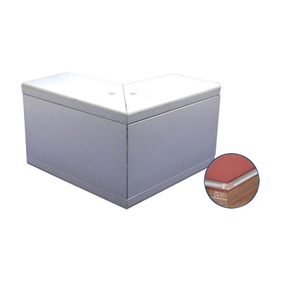 INKA-100-EE|Esquinero exterior de aluminio, para canaleta INKA100 (8110-80001)
