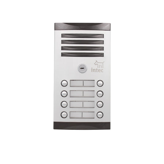 TNK-8 | Frente De 8 Botones Para Edificio Intec - ISTEN