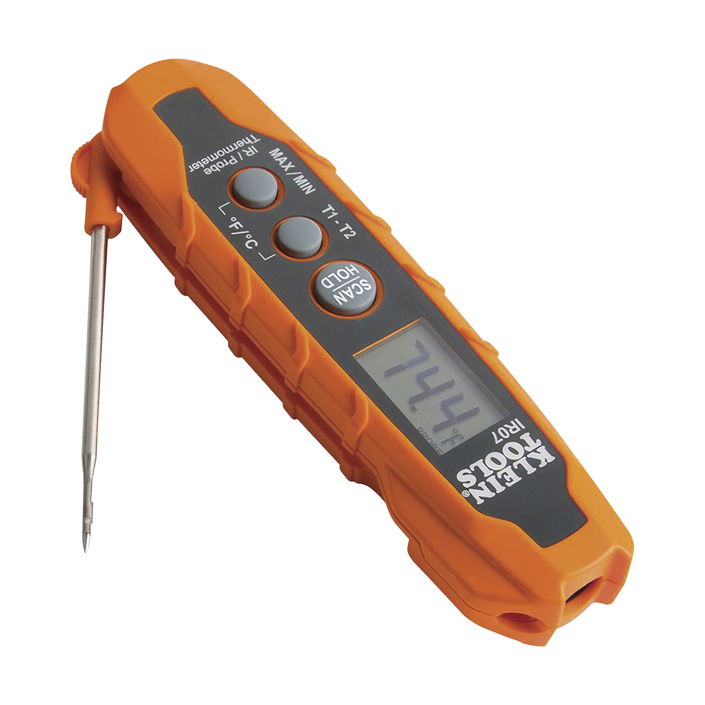 IR-07|Termómetro Doble IR/Sonda con Medición ºC y ºF. Con Pantalla Retroiluminada