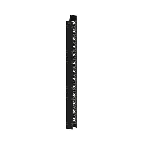 NCS-VOP-45|ORGANIZADOR DE CABLES VERTICAL DE POLICARBONATO PARA RACKS DE FIJACI?N CENTRAL O LATERAL 7' ALTURA - ISTEN