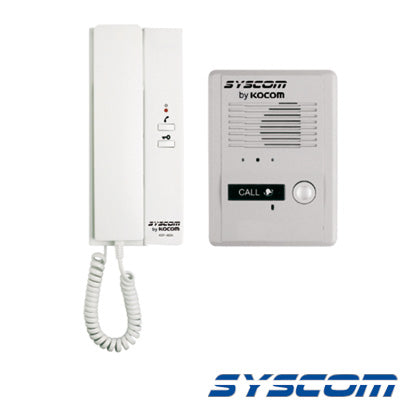 KDP-601A1M/MS2D|Kit de audio portero con un auricular (expandible hasta 3 auriculares)