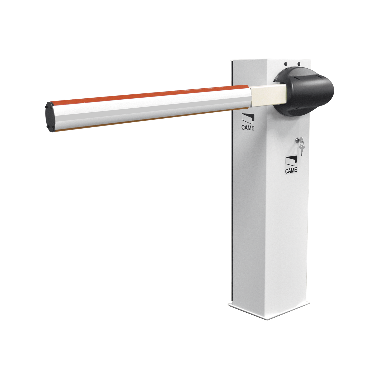 KT-G3750W|Kit de barrera vehicular CAME G3750 / Incluye mástil de 4 metros sin iluminación / Incluye resorte 001G04060 (Resorte verde)