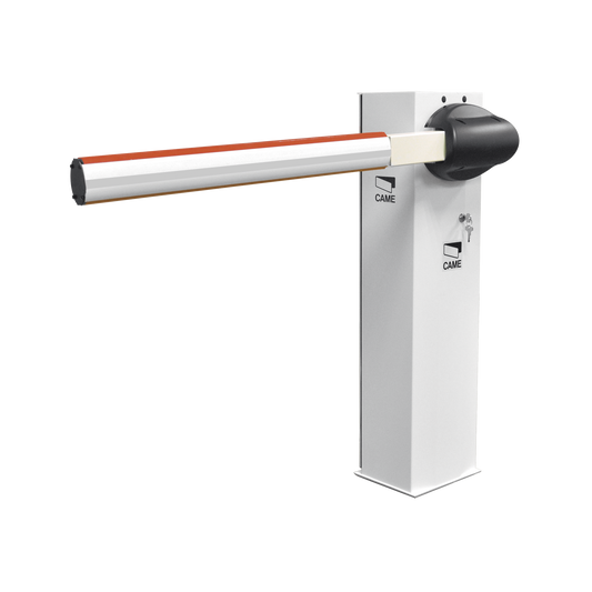 KT-G3750W|Kit de barrera vehicular CAME G3750 / Incluye mástil de 4 metros sin iluminación / Incluye resorte 001G04060 (Resorte verde)