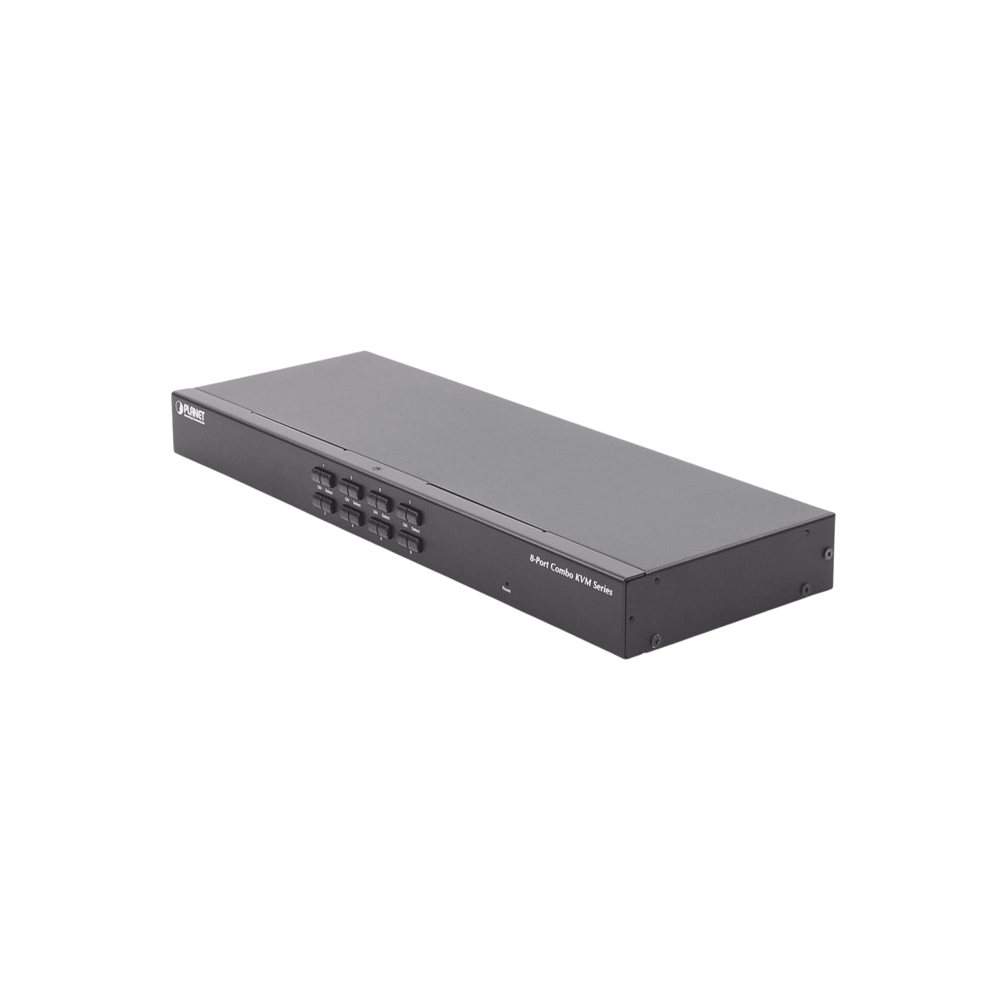 KVM-210-08|Switch Para Monitor KVM de 8 Puertos VGA, Permite el Acceso y Controla Hasta 8 Computadoras Desde Una Sola Consola (Teclado, Ratón y Monitor).