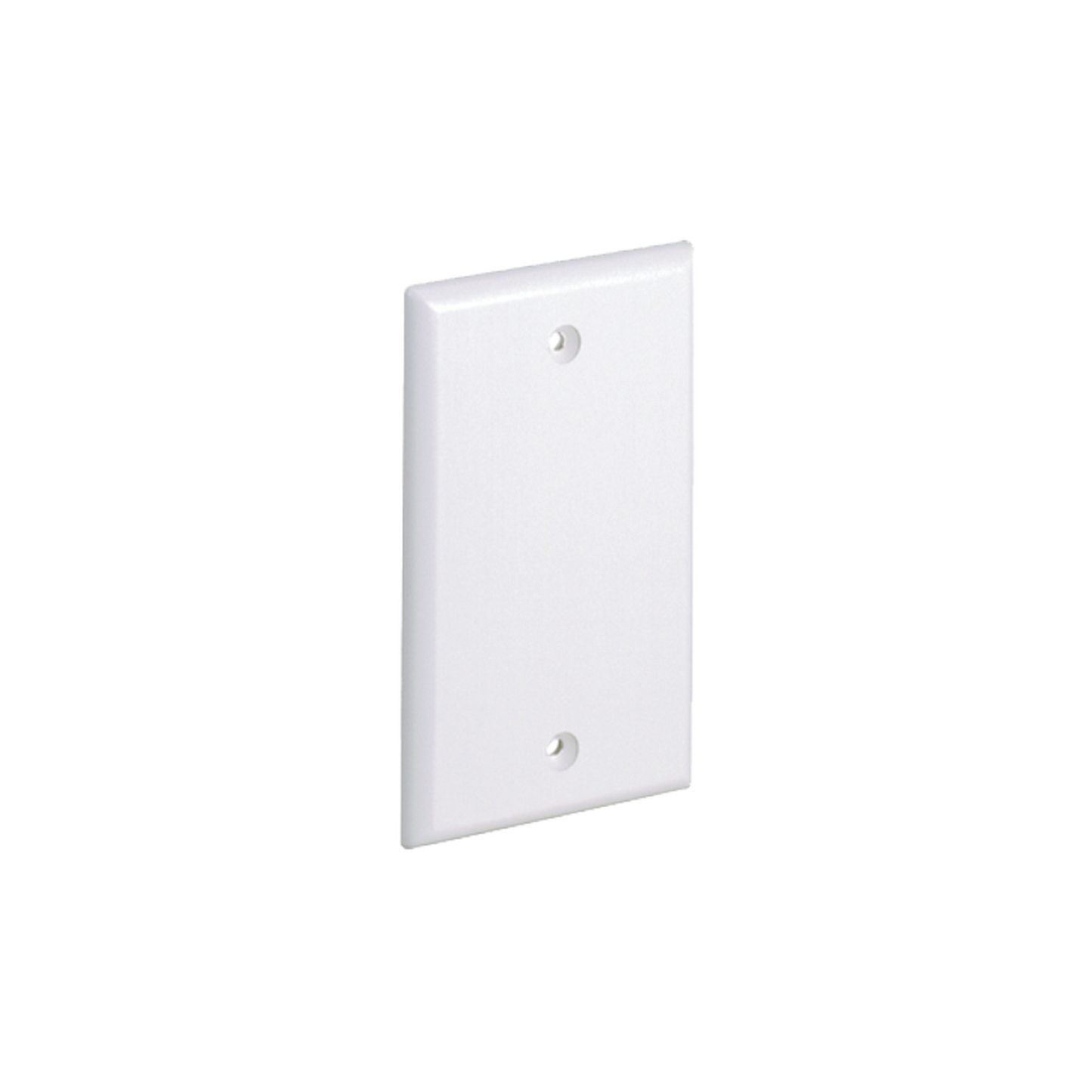 LP-FP-107|Placa de Pared Ciega Universal, Color Blanco