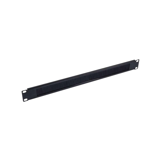 LPP-P36|Panel ciego tipo cepillo color Negro, 19in 1UR
