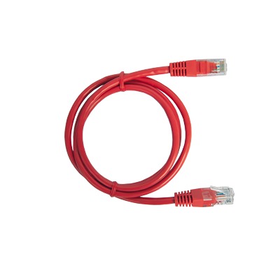 LP-UT6-050-RD|Cable de parcheo UTP Cat6 - 0.5 m - rojo