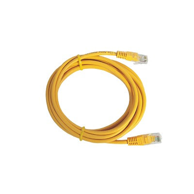 LP-UT6-050-YE|Cable de parcheo UTP Cat6 - 0.5 m - amarillo