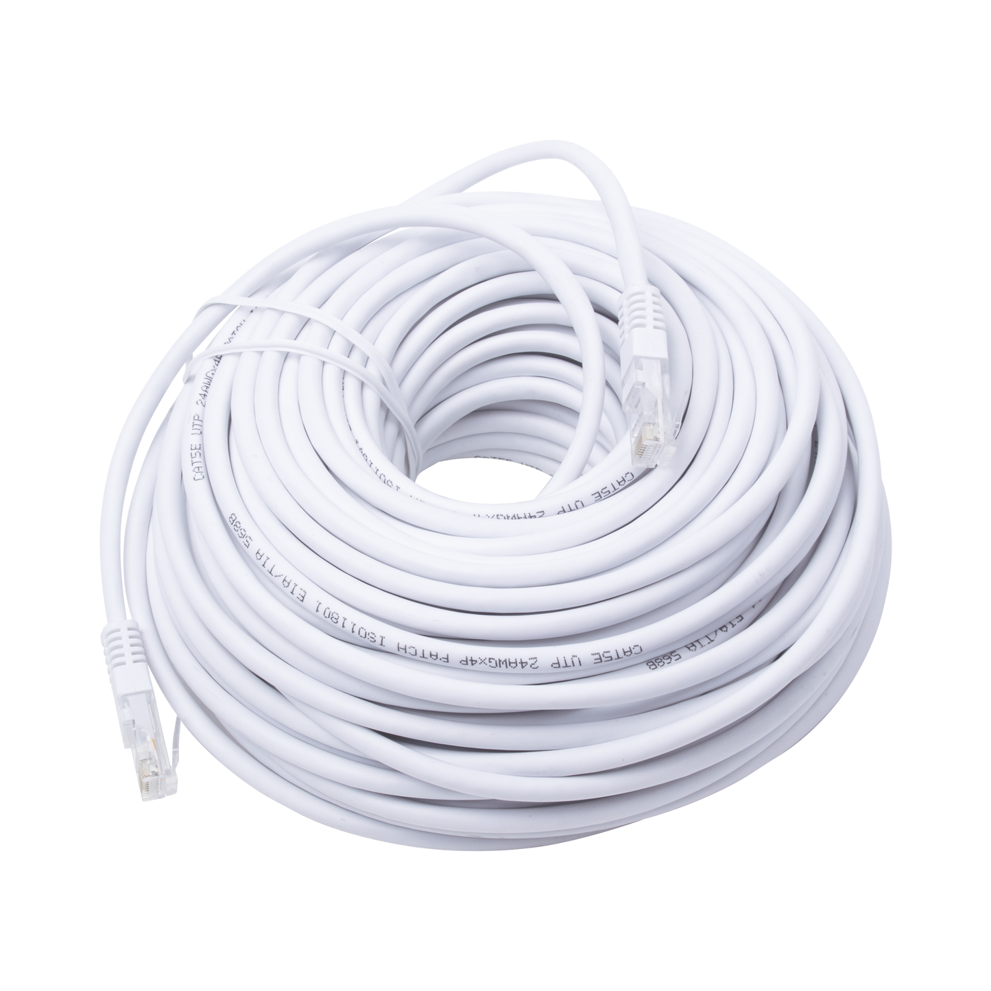 LP-UT3-3000-WH|Cable de Parcheo UTP Cat5e - 30 metros - Blanco