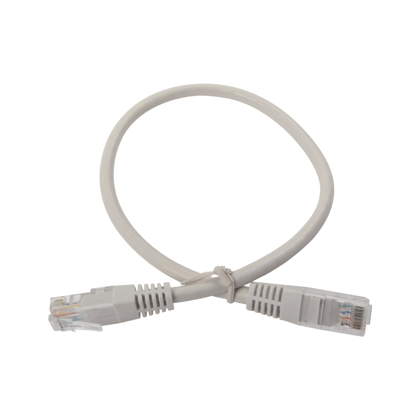 LPUT6040CS|Cable de parcheo UTP cruzado Cat6 0.4 m - Gris