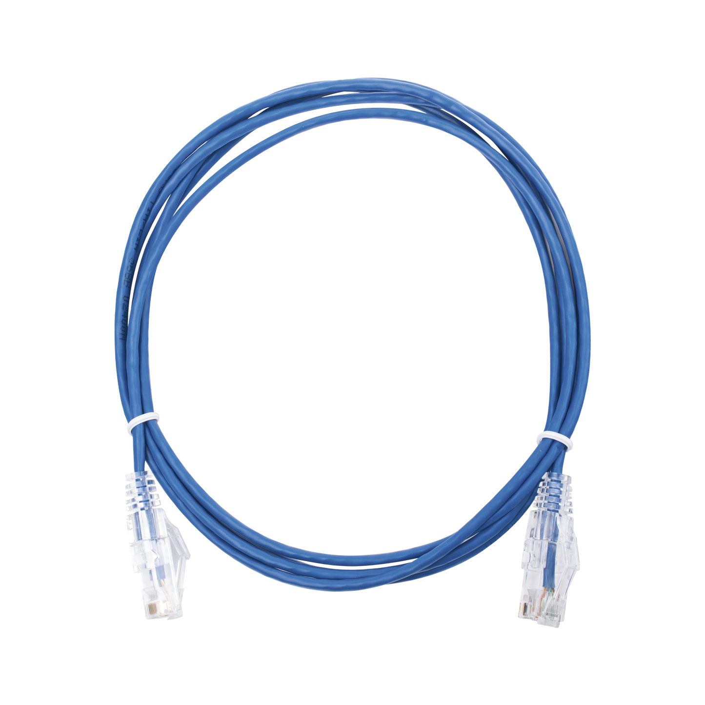 LP-UT6-200-BU28|Cable de Parcheo Slim UTP Cat6 - 2 m Azul Di?ímetro Reducido (28 AWG)