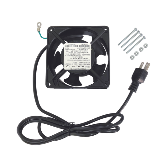 LP-VENT-BASIC|Ventilador 110 Vca de 12 x 12 cm con Cable y Clavija