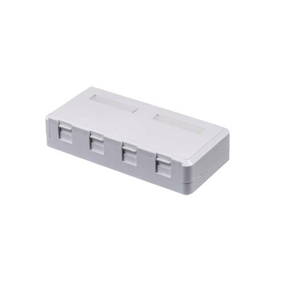 LP-WP-07B|Caja de pared de 4 puertos sin jack