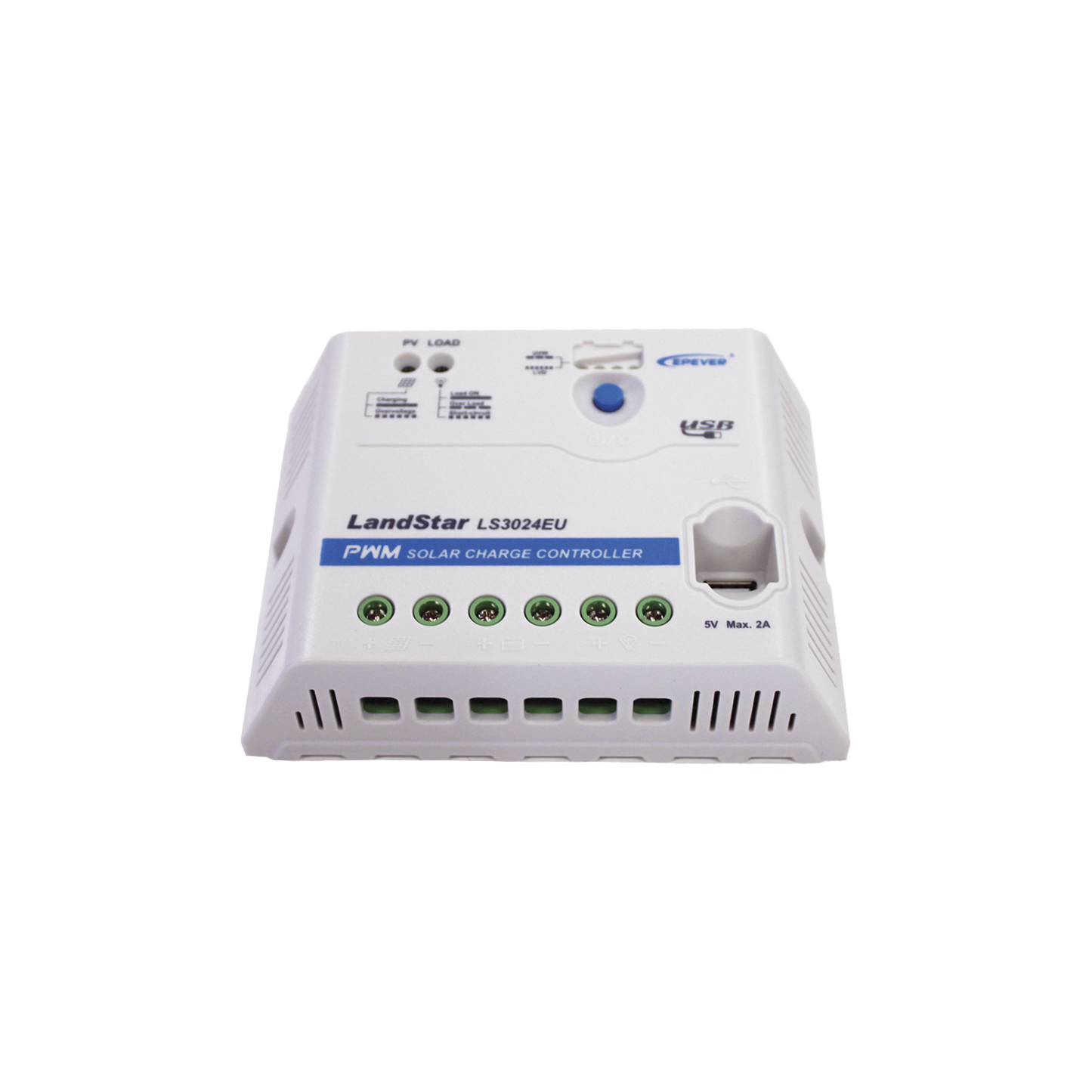 LS-3024-EU|Controlador Solar PWM 12/24 V 30 A, Salida USB