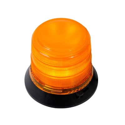 X905-A|Burbuja Brillante de 6 LEDs, Color ?ümbar con Montaje Magn?®tico