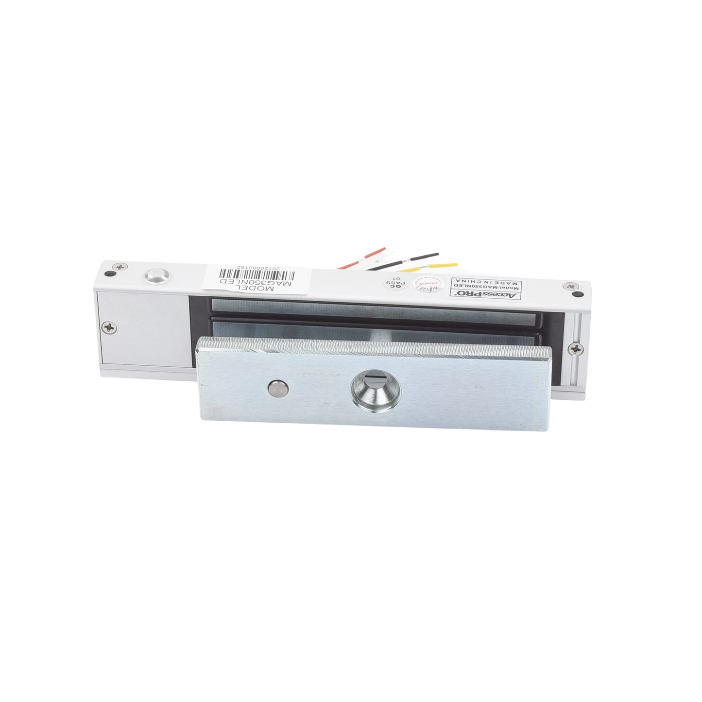 MAG350NLED|Chapa magnética de 350 lbs / Con LED indicador / Para uso en interior