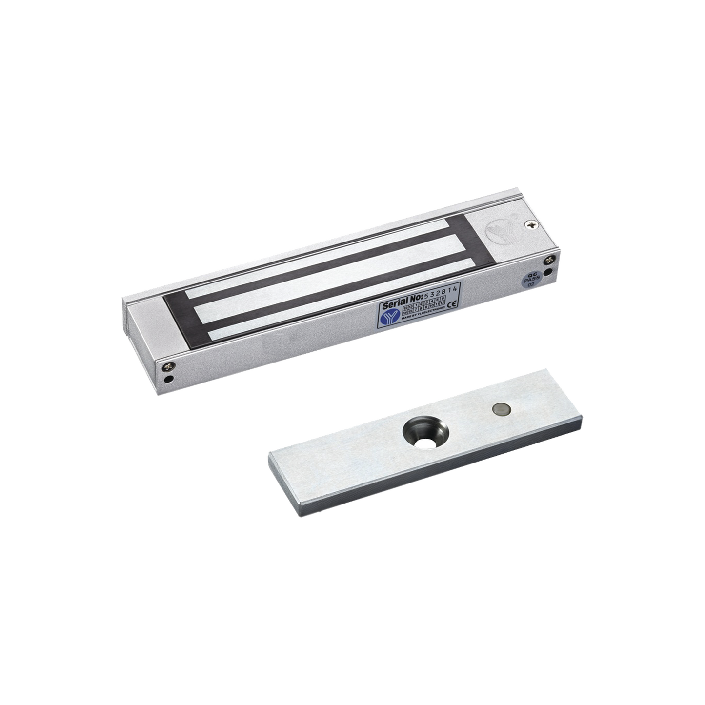 MAG-350S|Chapa magnética de 350 lbs / Sensor de estado de la placa/ Para uso en interior