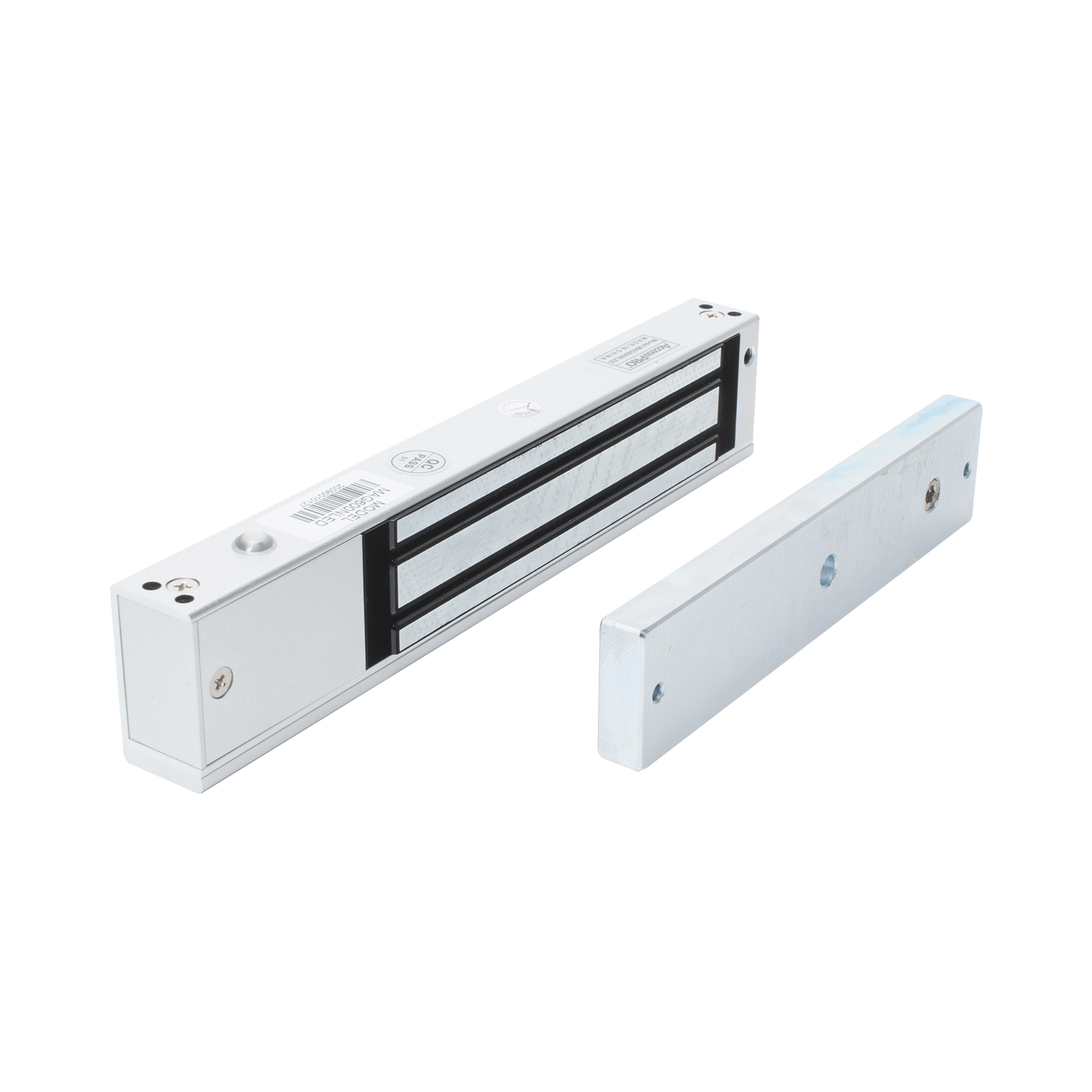 MAG600NLED|Chapa magnética 600 lbs con LED Ultra-brillante/ Libre de Magnetismo Residual / Sensor de estado de la placa