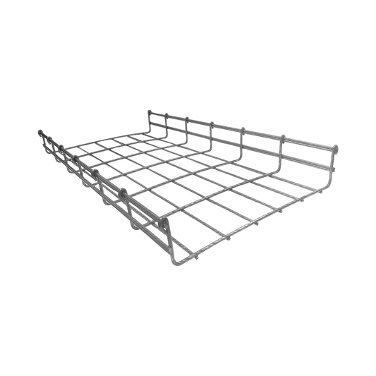 MG-50-935BM|Charola Bimet?ílica Tipo Malla 66/300 mm, Ideal Para Utilizarse al Exterior o Zonas H??medas, Hasta 315 Cables Cat6, Tramo de 3 Metros
