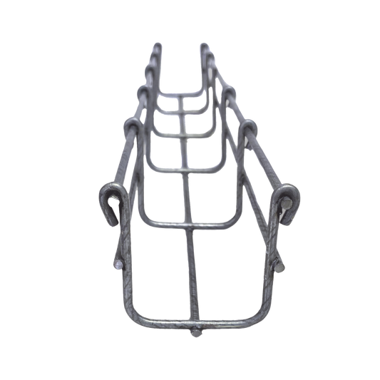 MG-50-930BM|Charola Bimet?ílica Tipo Malla 66/50 mm, Ideal Para Utilizarse al Exterior o Zonas H??medas, Hasta 53 Cables Cat6, Tramo de 3 Metros