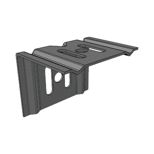 ML-MEC-50EZ|Ménsula Para MallaFils, para montaje en pared, para anchos de charola de 100 mm, con acabado electrozinc