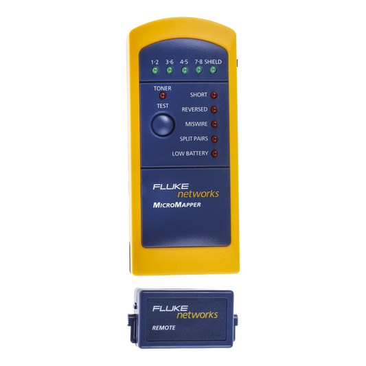 MT-8200-49A|Probador de Mapa de Cableado MicroMapper™, para Verificar Rápida y Fácilmente la Integridad del Cableado de Par trenzado de Ethernet | Compra en línea y envío inmediato