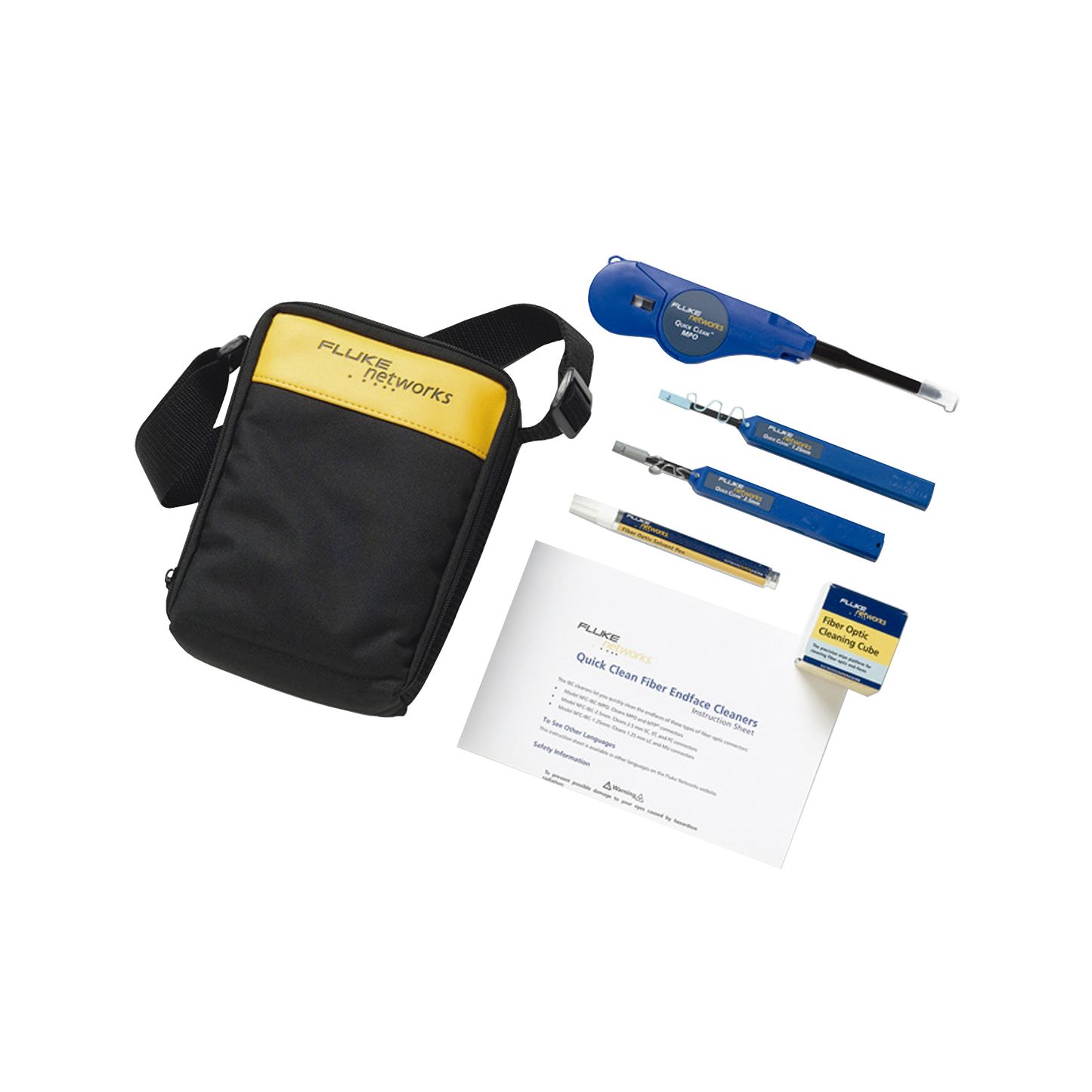 NFC-KIT-CASE-E|Kit Avanzado de Limpieza de Fibra ?ôptica, Para 2150 Procesos de Limpieza