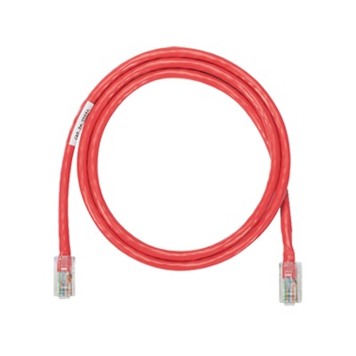 NK5EPC7RDY|Cable de parcheo UTP Categor?¡a 5e, con plug modular en cada extremo - 2 m. - Rojo