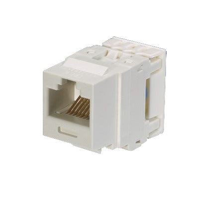 NK688MWH|Conector Jack Estilo 110 (de Impacto), Tipo Keystone, Categoría 6, de 8 posiciones y 8 cables, Color Blanco - ISTEN