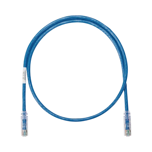NK6PC1BUY|Cable de parcheo UTP Categor?¡a 6, con plug modular en cada extremo - 1 ft (30.48 cm) - Azul