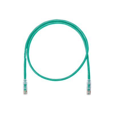 NK6PC7GRY|Cable de parcheo UTP Categor?¡a 6, con plug modular en cada extremo - 2 m. - Verde