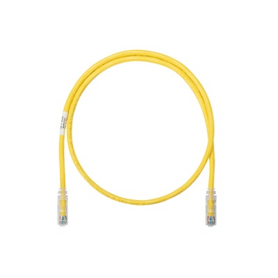 NK6PC7YLY|Cable de parcheo UTP Categor?¡a 6, con plug modular en cada extremo - 2 m. - Amarillo