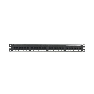 NK6PPG24Y|Panel de Parcheo de Impacto 110, Plano, Categoría 6, de 24 Puertos, 1UR