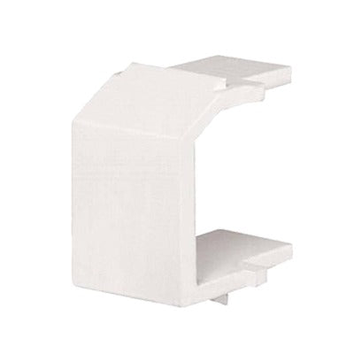 NKBMWH-X|M??dulo de tapa ciega (Inserto Ciego), Tipo Keystone, Color Blanco, 1 Pieza