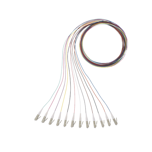 NKFPZ1BN1NKM001|Kit de 12 Pigtails con Conector LC, Multimodo 50/125 OM4, 900um, de 1 Metro
