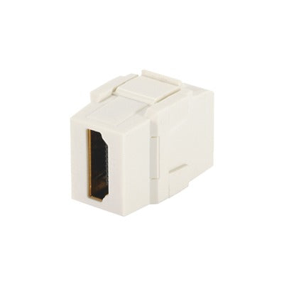 NKHDMIIW|Módulo Acoplador HDMI 2.0, Hembra a Hembra Tipo-A, Categoría 2, Keystone, Color Blanco Mate